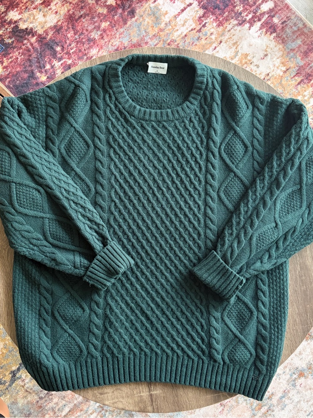 Aritzia Sunday Best Peggy Cable Knit